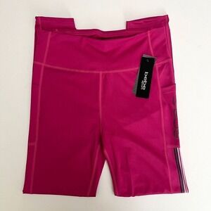 Bebe Pink Sport Leggings, Bebe Pink Exercize Pants, Yoga Pants Stretchy Pants J9